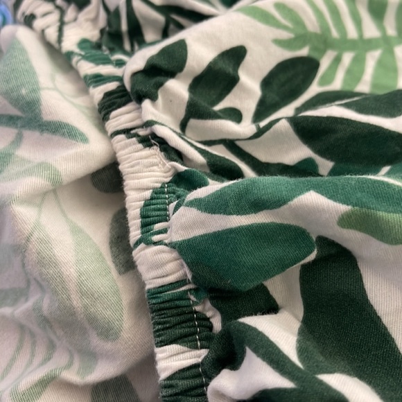 Target CLOUD ISLAND Green Fern Cotton Crib Toddler Fitted Sheet Nursery Bedding - Picture 4 of 6
